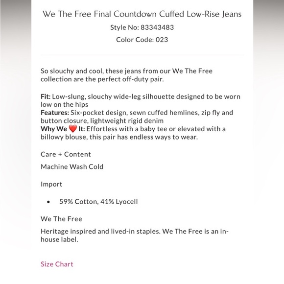 We The Free Final Countdown Cuffed Jean - Picture 7 of 7